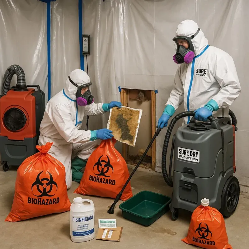 Contaminated Water Handling Protocols process in Lumberton, TX