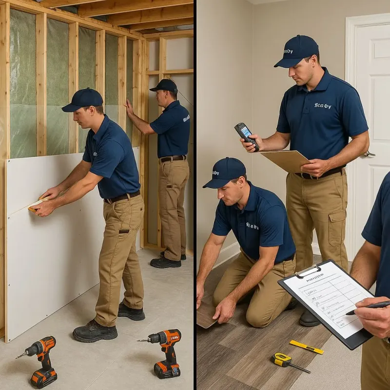 Repairs and Reconstruction process in Lumberton, TX